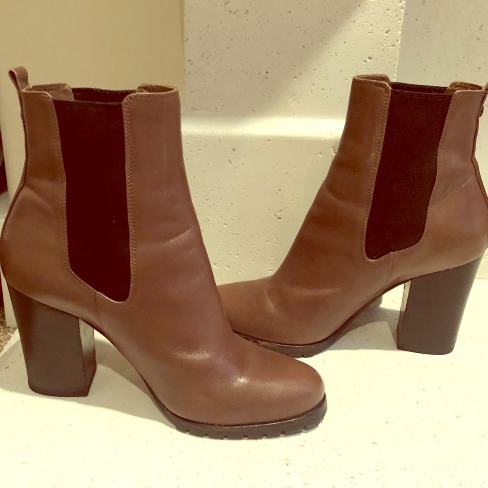 COACH Leather Boots heels 7.5